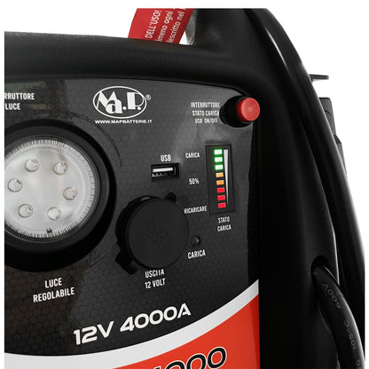 Avviatore di Emergenza Booster Professional Start 4000 – 12V